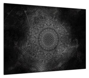 Obraz na szkle - Mistyczna mandala (70x50 cm)