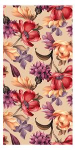 Tapeta - Kolorowe kwiaty