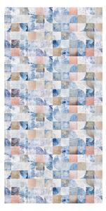 Tapeta - Mozaika w zimnych odcieniach