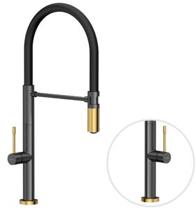 Bateria kuchenna Quadron MARGOT T LINE grafit/złota
