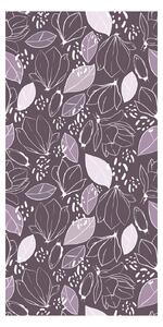 Tapeta - Magnolie, fioletowy odcień