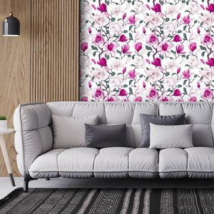 Tapeta - Różowe magnolie