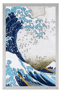 Plakat reprodukcja Wielka fala z Kanagawy - Katsushika Hokusai