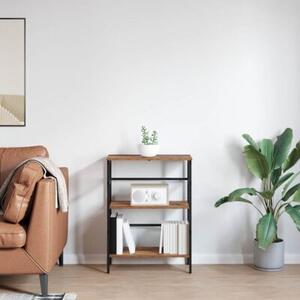 Półka na książki stare drewno 60 x 29,5 x 81 cm