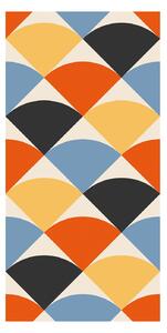 Tapeta - Kolorowa geometryczna abstrakcja III