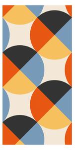 Tapeta - Kolorowa geometryczna abstrakcja II