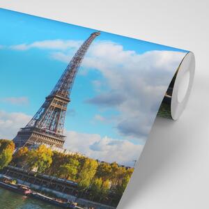 Tapeta piękna panorama Paryża
