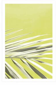 Plakat liść palmowy