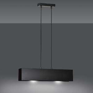 GENTOR 2 BLACK 672/2 oryginalna lampa wisząca czarna LOFT regulowana metalowa DESIGN
