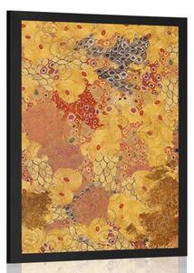 Plakat abstrakcja w stylu G. Klimta