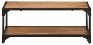 Stolik kawowy z litego drewna akacjowego, 90x45x35 cm