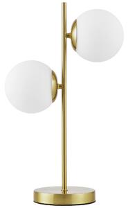 NOWOCZESNA LAMPA BIURKOWA SZCZOTKOWANE ZŁOTO TESO W2