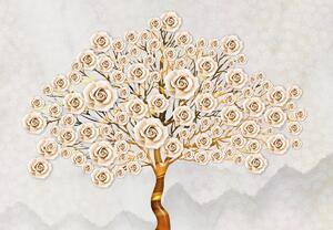 Fototapeta - Drzewo róż (196x136 cm)