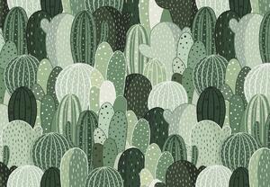 Fototapeta - Kaktusowy raj (196x136 cm)