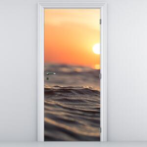 Fototapeta na drzwi - Fale morskie (95x205cm)