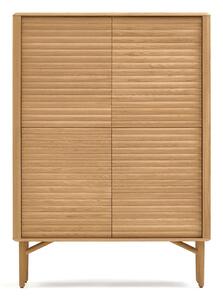 Szafka w dekorze dębu w naturalnym kolorze 104,5x144x40 cm Lenon – Kave Home
