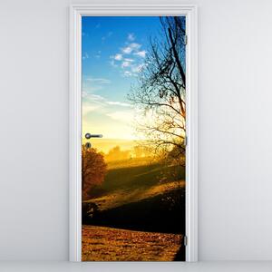 Fototapeta na drzwi - Wschód Słońca (95x205cm)