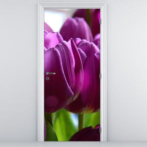 Fototapeta na drzwi - Tulipany (95x205cm)