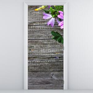 Fototapeta na drzwi - Kwiaty polne (95x205cm)