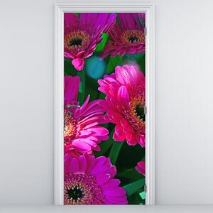Fototapeta na drzwi - Kwiaty (95x205cm)