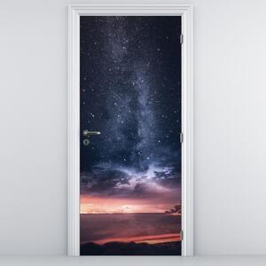 Fototapeta na drzwi - Niebo z gwiazdami (95x205cm)