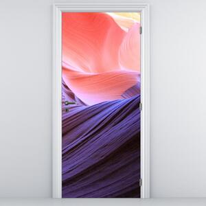 Fototapeta na drzwi - Kolorowy piasek (95x205cm)