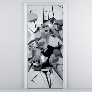 Fototapeta na drzwi - Abstrakcja 3D (95x205cm)