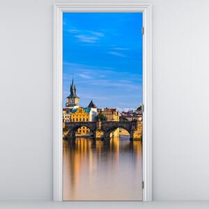 Fototapeta na drzwi - Most Karola (95x205cm)