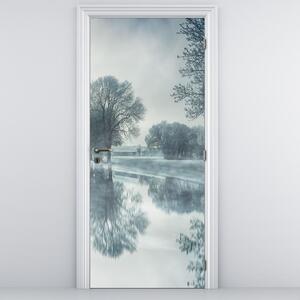 Fototapeta na drzwi - Zimowa przyroda (95x205cm)