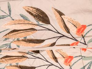 Pościel bawełniana MENDOZA różowa + poszewka na poduszkę 40 x 50 cm za darmo