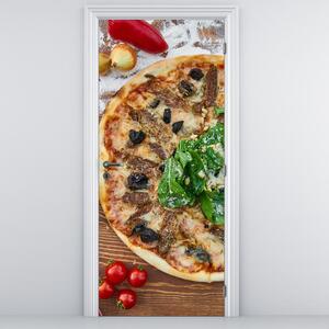 Fototapeta na drzwi - Pizza (95x205cm)