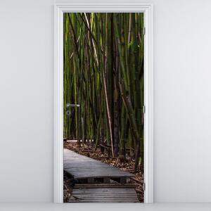 Fototapeta na drzwi - Wśród bambusów (95x205cm)