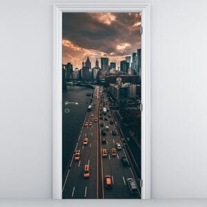 Fototapeta na drzwi - Manhattan (95x205cm)