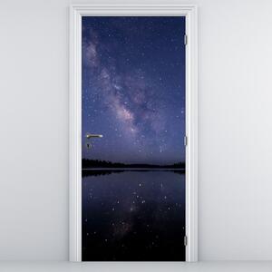 Fototapeta na drzwi - Nocne niebo (95x205cm)