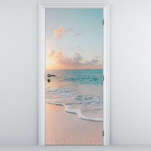 Fototapeta na drzwi - Wymarzona plaża (95x205cm)