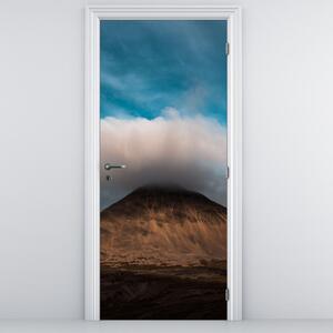 Fototapeta na drzwi - Chmura nad szczytem (95x205cm)