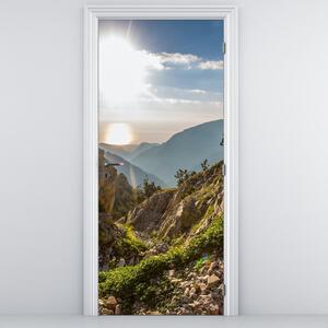 Fototapeta na drzwi - Góra Olimp (95x205cm)