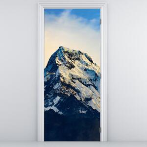 Fototapeta na drzwi - Śnieżne góry (95x205cm)