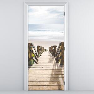 Fototapeta na drzwi - Wejście na plażę (95x205cm)