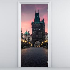 Fototapeta na drzwi - Na Moście Karola (95x205cm)