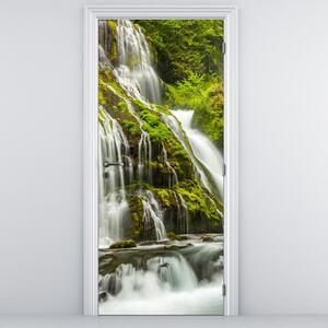 Fototapeta na drzwi - Wodospad (95x205cm)