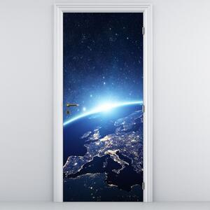 Fototapeta na drzwi - Planeta Ziemia (95x205cm)