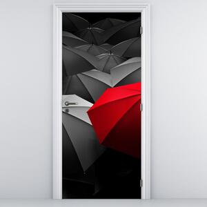 Fototapeta na drzwi - Otwarte parasole (95x205cm)