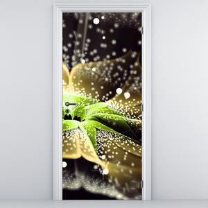Fototapeta na drzwi - Detal kwiatu (95x205cm)