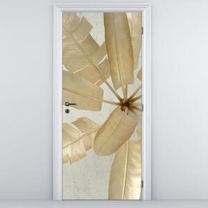 Fototapeta na drzwi - Liście palm (95x205cm)