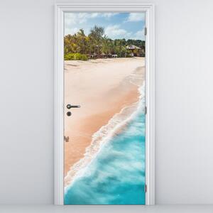 Fototapeta na drzwi - Bieg po plaży (95x205cm)