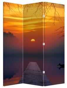Parawan - Most o zachodzie Słońca (126x170 cm)