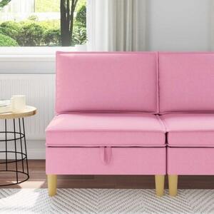 Sofa z miejscem do przechowywania tkanina