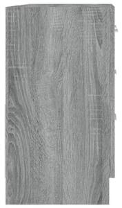 Szafka pod umywalkę, szary dąb sonoma, 63x30x54 cm