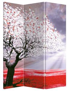 Parawan - Czerwone drzewo (126x170 cm)
